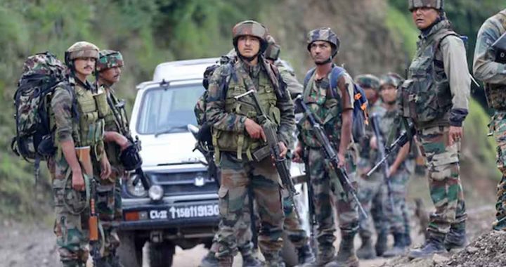 Clash between security forces and terrorists in Kupwara of Jammu and Kashmir, 5 jawans injured