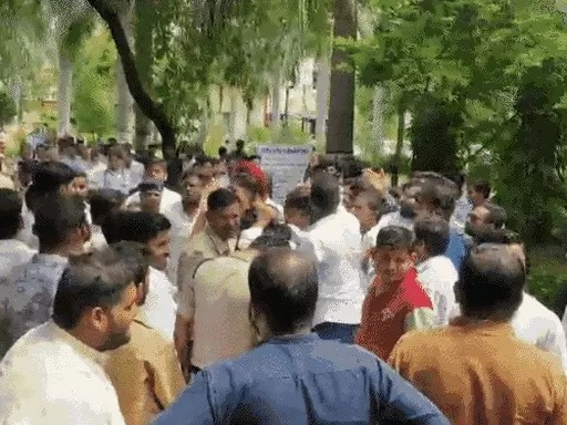 Dispute Between ABVP & NSUI :