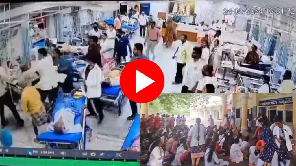 In the hospital, a woman doctor was dragged by her hair and thrown on the bed… The video of the attack went viral… Doctors went on strike… VIDEO