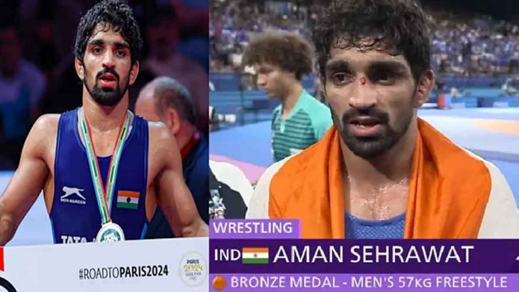 Like Vinesh, Aman Sehrawat also gained weight; won bronze medal by losing 4.6 kg in 10 hours