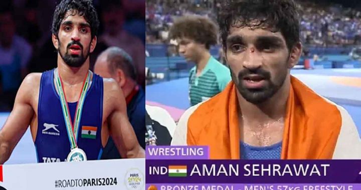 Like Vinesh, Aman Sehrawat also gained weight; won bronze medal by losing 4.6 kg in 10 hours