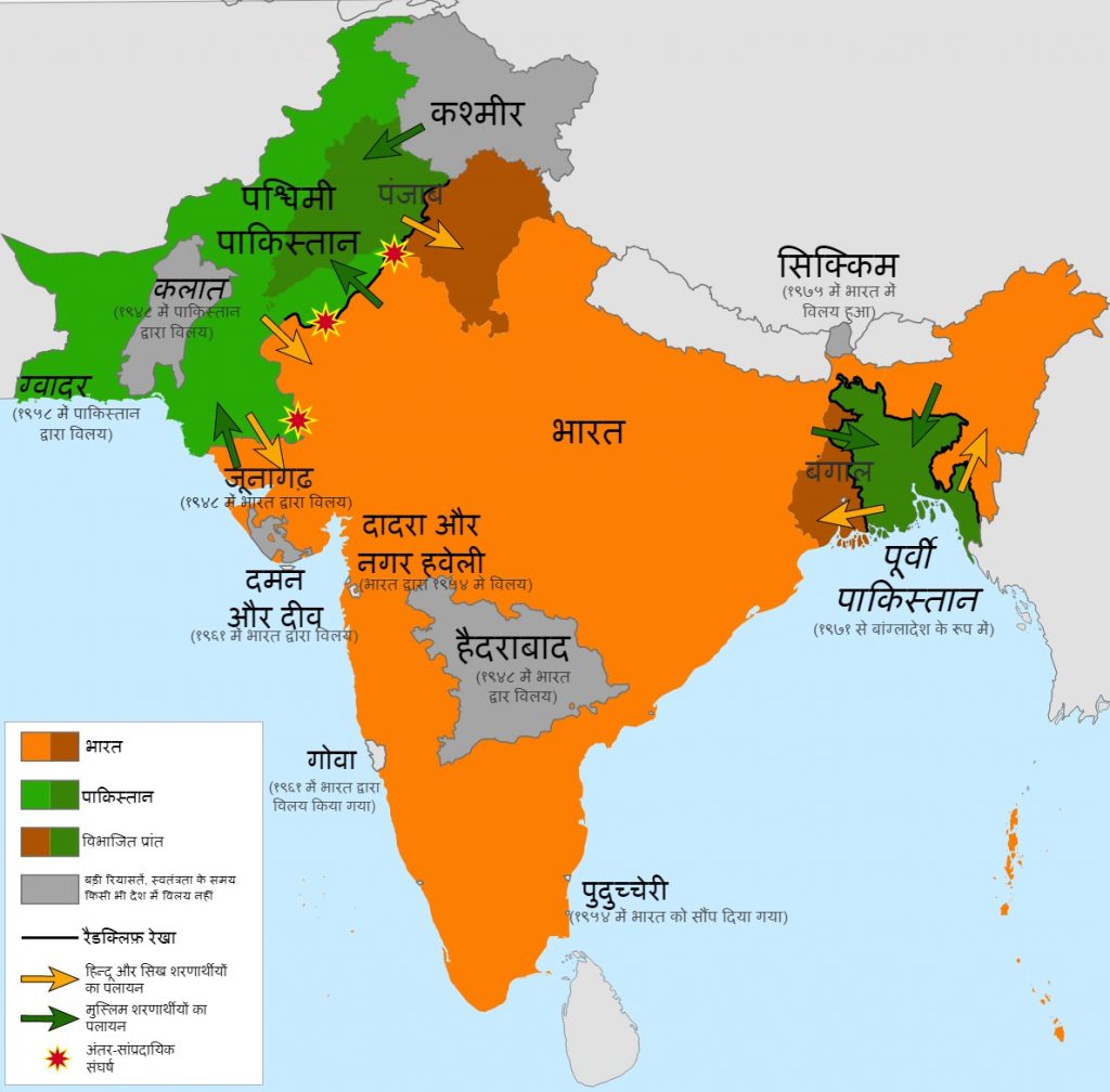 Three Villains Of The Partition Of India :