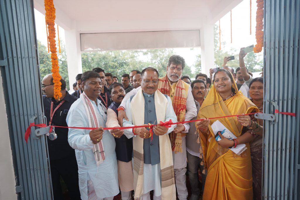 CM Vishnudev Sai Reached Jagdalpur :