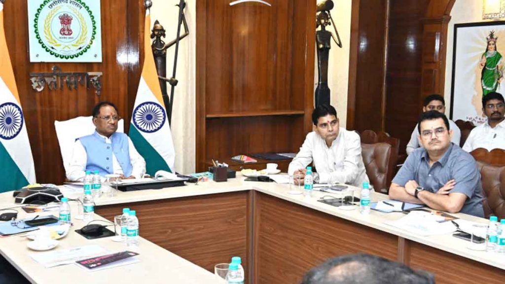 CM Vishnu Dev Sai is reviewing the work of many departments, Sports and Revenue departments…