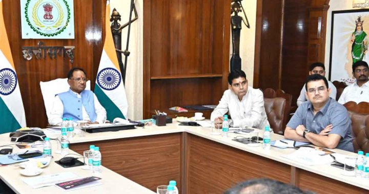 CM Vishnu Dev Sai is reviewing the work of many departments, Sports and Revenue departments…