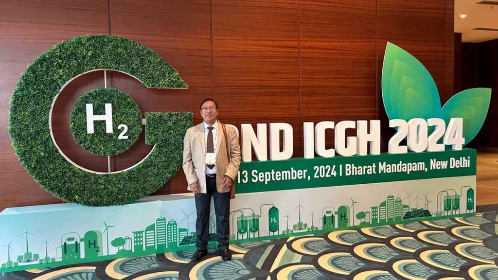 Participation of Chhattisgarh state in the second international conference on green hydrogen 'Green Hydrogen India 2024'