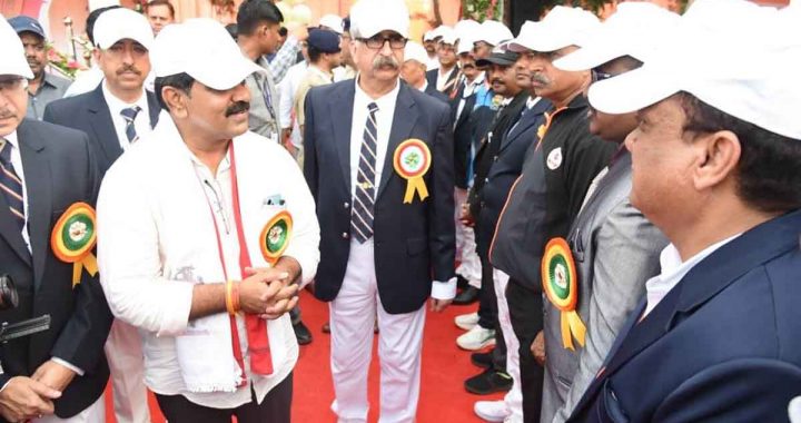 Police personnel should make the country proud by winning gold medal in international level competition: Home Minister Vijay Sharma