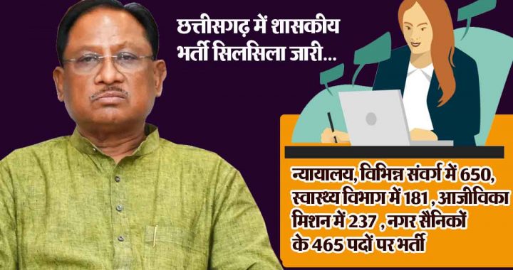 On the instructions of the Chief Minister, 362 vacant posts will be filled in the Law Department, approval of the Finance Department.