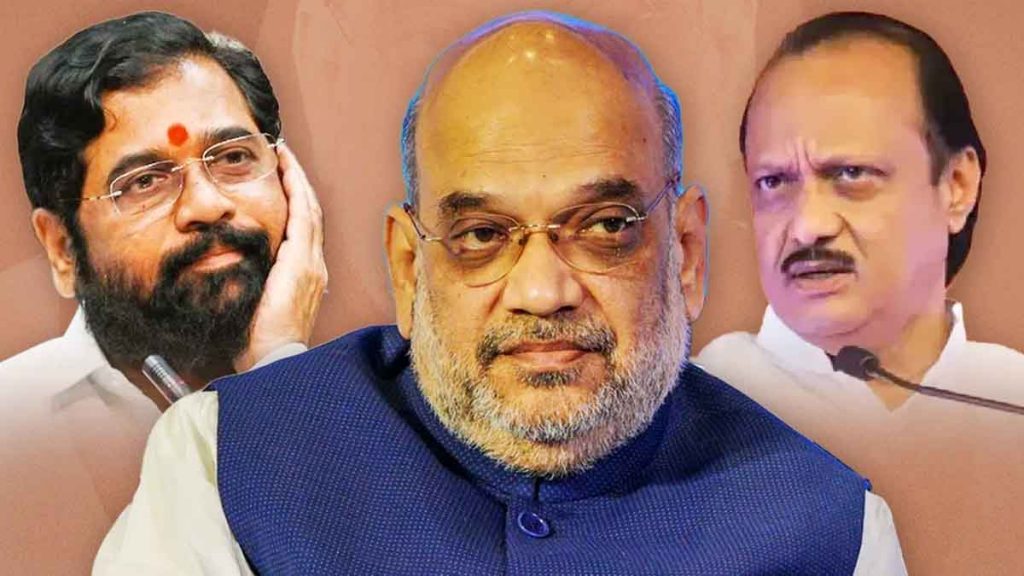 Will Shinde-Ajit Pawar's headache increase?; BJP leaders in Maharashtra put a new proposal in front of Amit Shah