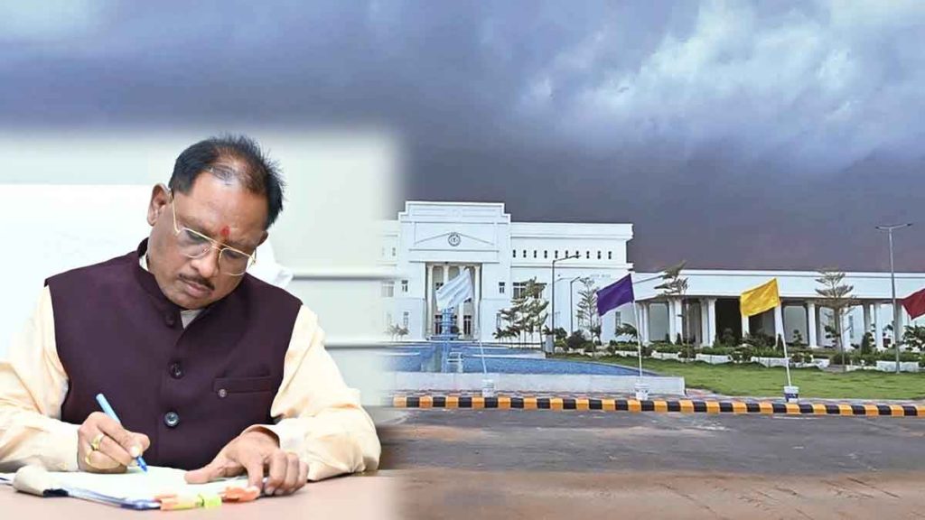 CM Vishnu Dev Sai formally started work at Nava Raipur residence office