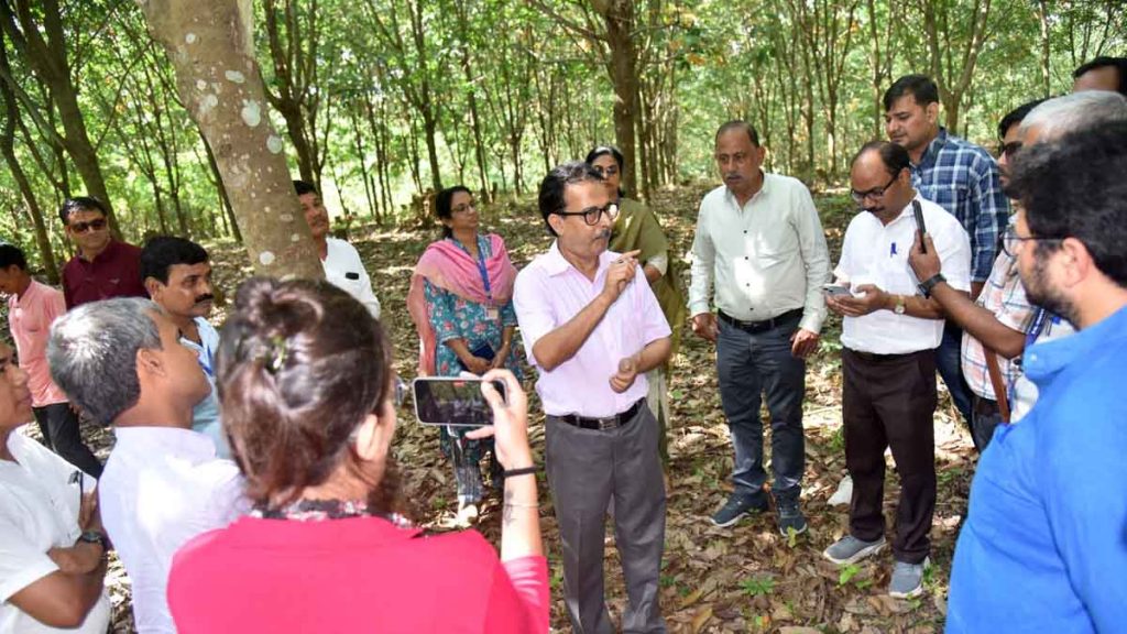 Bagma Rubber Plantation and Community Rubber Processing Centre changed the socio-economic scenario of Tripura