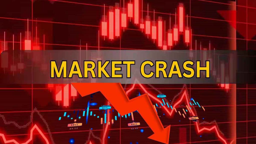 Stock market moves: Sensex breaks more than 1,300 points, Nifty also drops 430 points