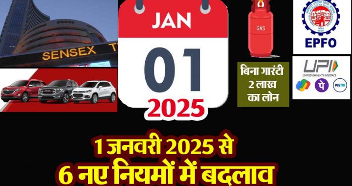 New rules from January 1, 2025: These 6 rules will change on the morning of the new year, it will have a direct impact on your pocket...