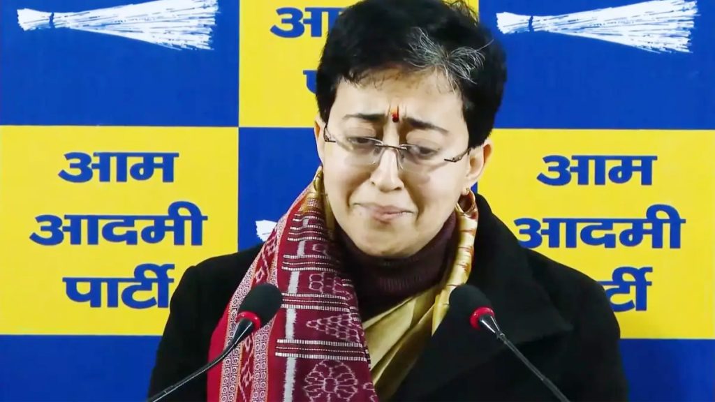 Atishi cries over objectionable comment against Congress leader