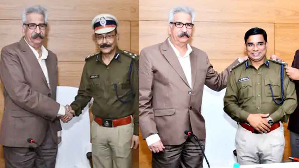 Star ceremony of 20 IPS officers, DIG became IG, SSP became DIG, 8 became SP..