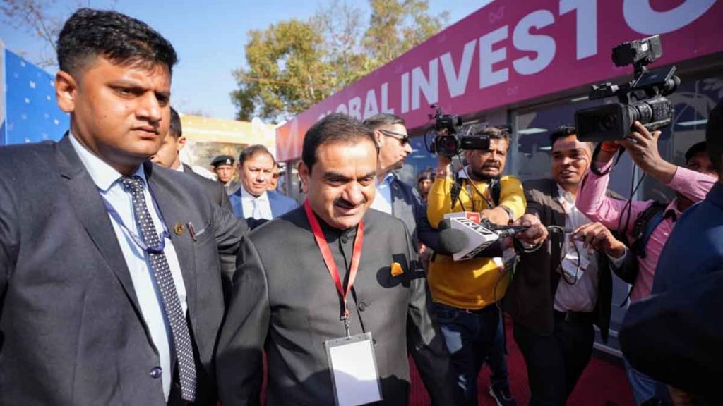 MP Global Investors Summit 2025: Chief Minister Mohan Yadav welcomed Gautam Adani…