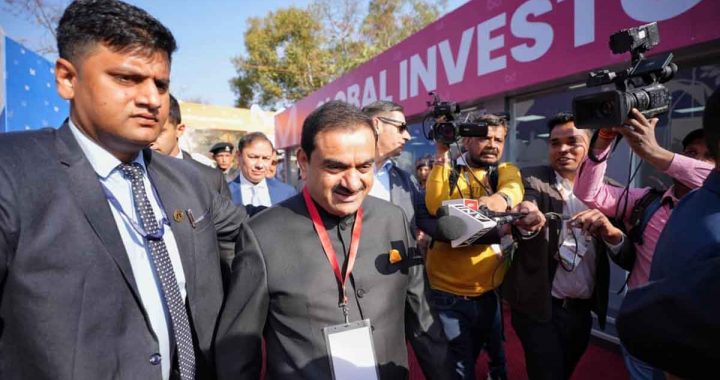 MP Global Investors Summit 2025: Chief Minister Mohan Yadav welcomed Gautam Adani…