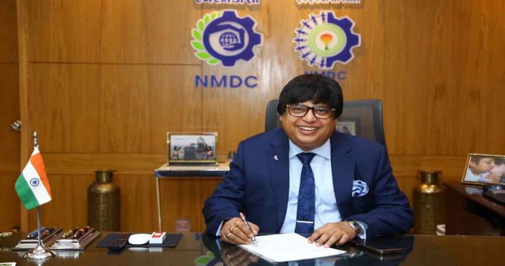 Shri Amitava Mukherjee Assumes Office as CMD NMDC