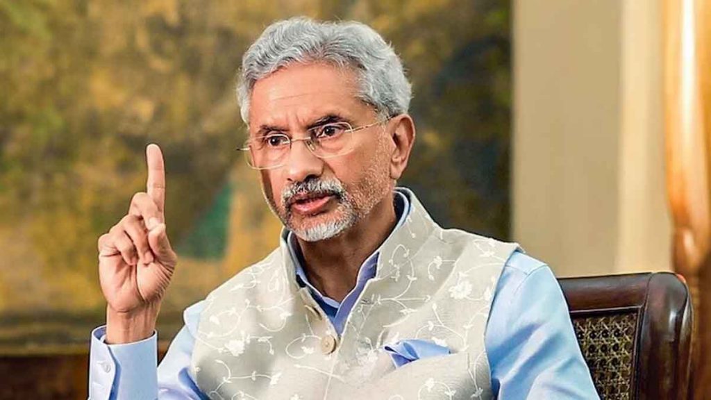 Minister S Jaishankar's big statement on POK; Return the stolen part of Kashmir…