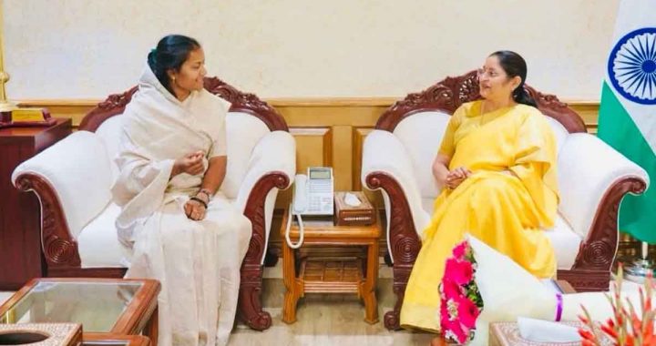 After meeting the Union Minister, Minister Rajvade said- Women and child development programs have gained momentum in the double engine government