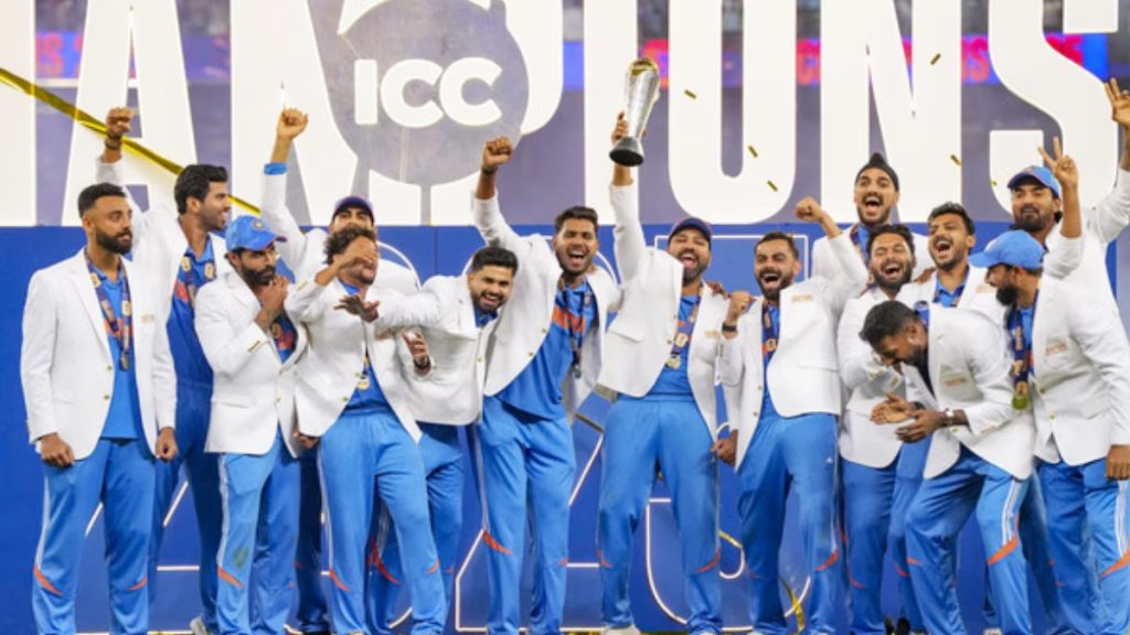 Team India's hat-trick in Champions Trophy