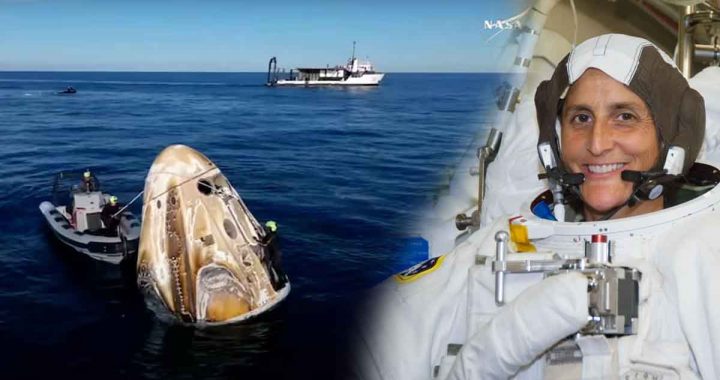 Sunita Williams finally returned to Earth after 9 months, 'Dragon' successfully landed on the Florida beach