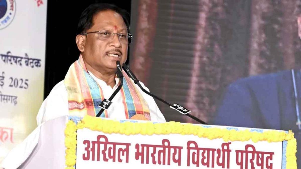 CM Sai said in Krishi Mandapam auditorium- Youth power is national power