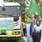 CM विष्णु देव साय ने देश के पहले हाइड्रोजन फ्यूल ट्रक को दिखाई हरी झंडी