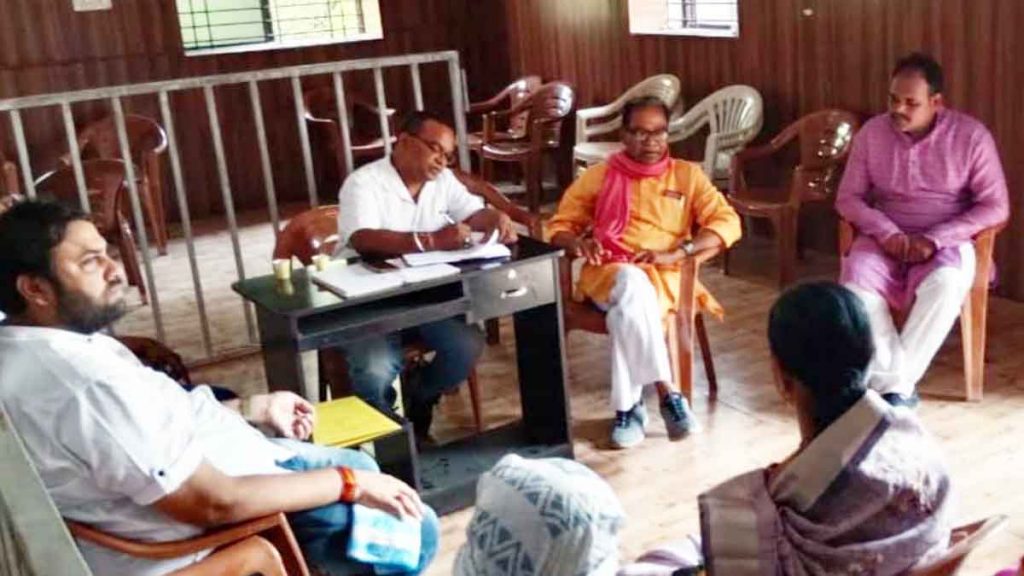 Durg Education committee meeting: Decision taken to play basketball and badminton court in Shankar Nagar water tank ground