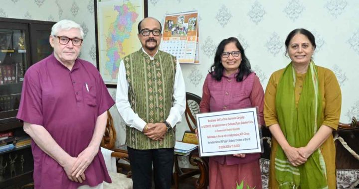 Governor Deka flagged off the awareness campaign against diabetes