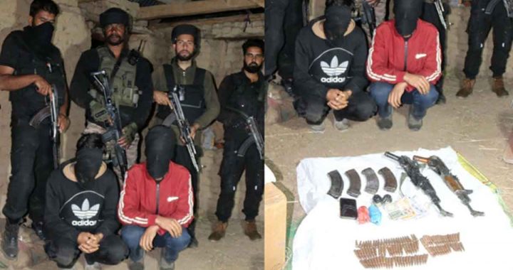 'Hybrid terrorists' are hiding in Kashmir Valley, two arrested from Shopian, AK-56 and ammunition seized!