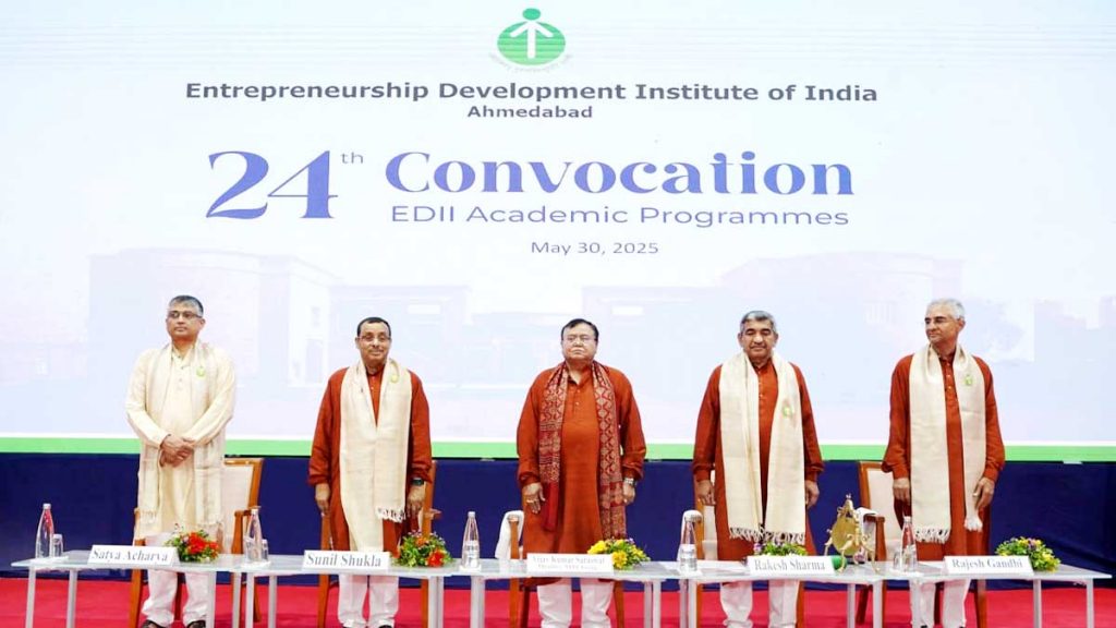 Indian Institute of Entrepreneurship Development organised its 24th Convocation