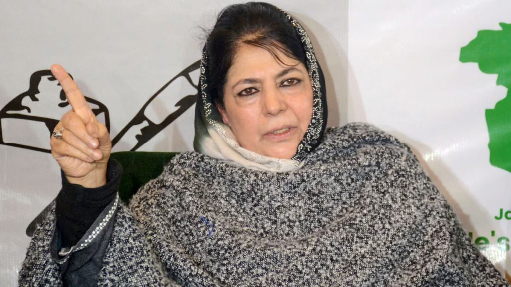 Why does Mehbooba Mufti sympathize with terrorists?
