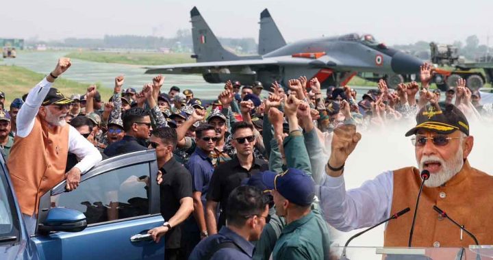 PM Modi roared from Adampur Airbase… If you cross the Laxman Rekha, you will be completely destroyed…