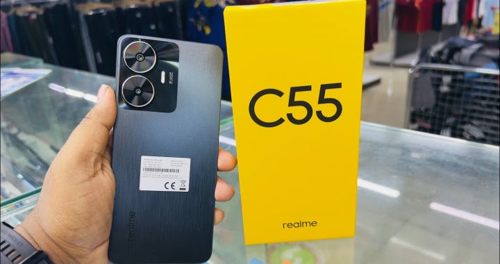 Realme का Full HD Plus LCD display और 1080p×2400 पिक्सल रिजाल्यूशन वाला Realme C55 smartphone लांच