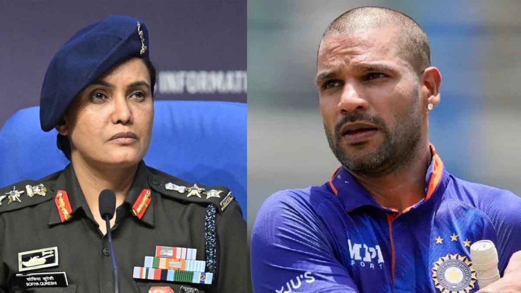 Shikhar Dhawan's special post for Colonel Sofia Qureshi, said- 'Indian Muslims...