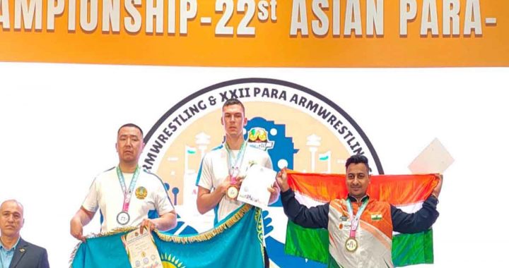 Shrimant Jha won silver medal in Asian Para-Arm Wrestling, increased the pride of the country and the state