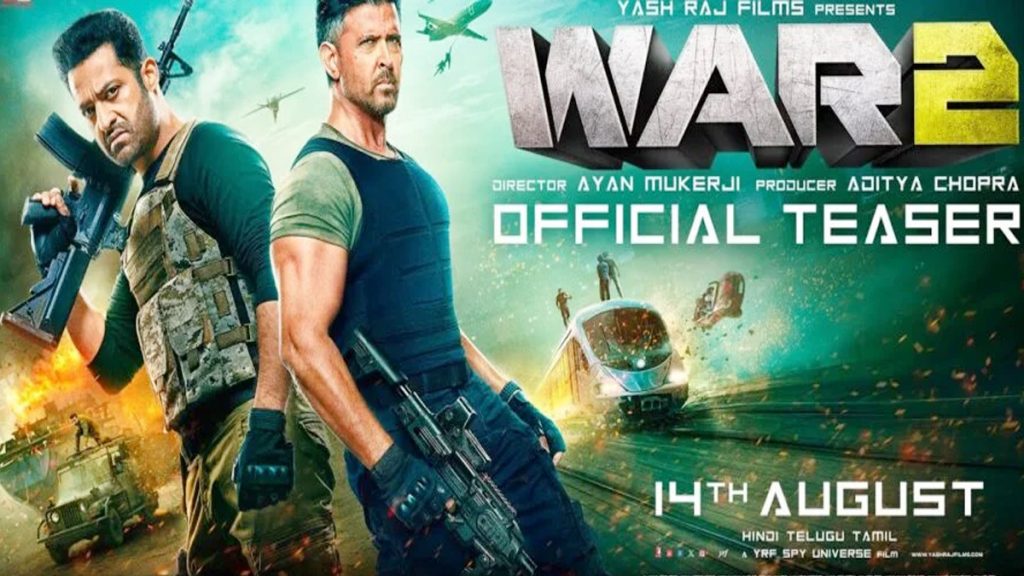 War 2 teaser released: First glimpse of Hrithik Roshan and NTR's blockbuster clash revealed