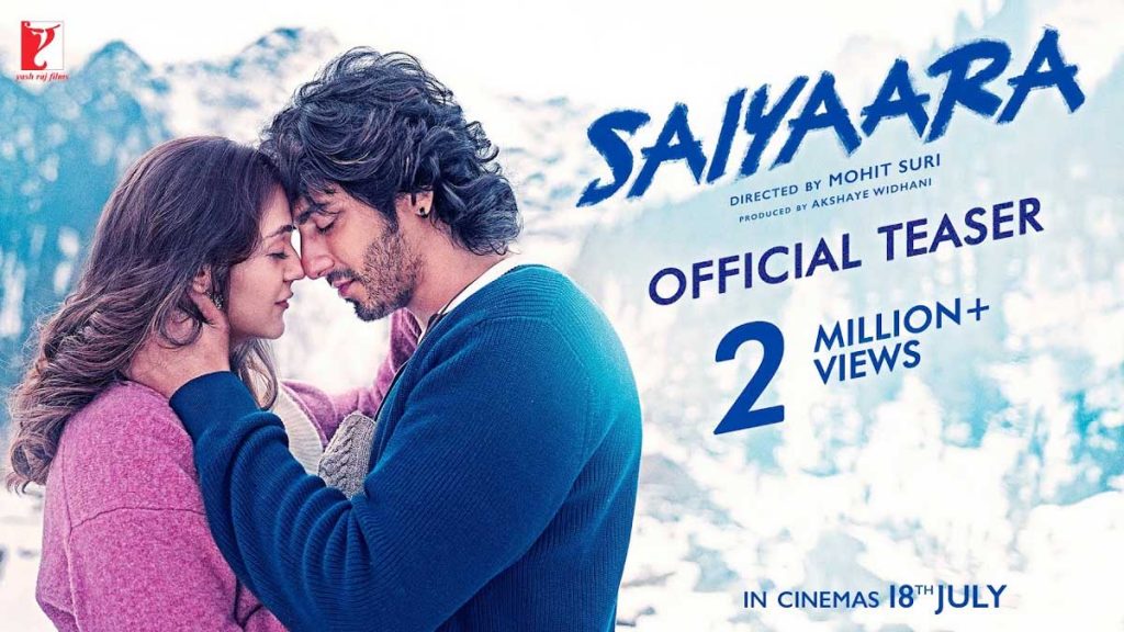 Yash Raj Films released the teaser of Mohit Suri's much awaited film 'Saiyara'