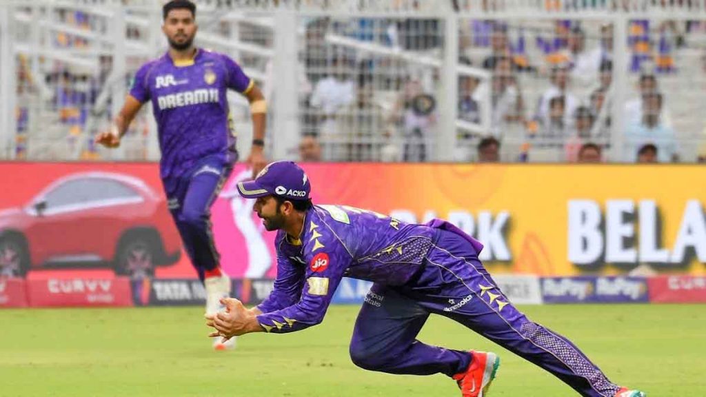 Kolkata Knight Riders team won in a thrilling match…