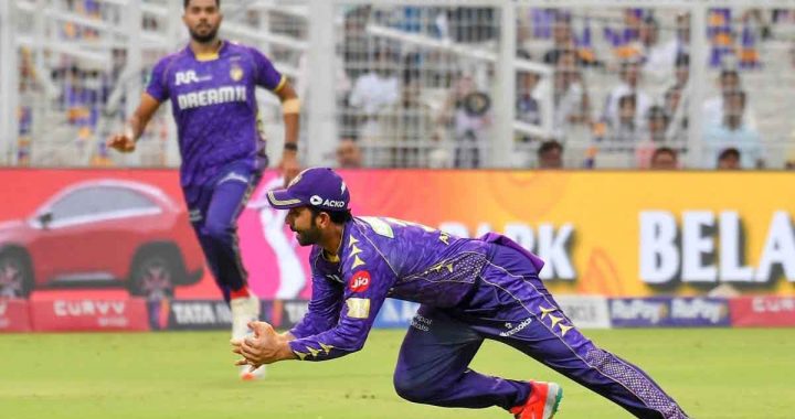 Kolkata Knight Riders team won in a thrilling match…