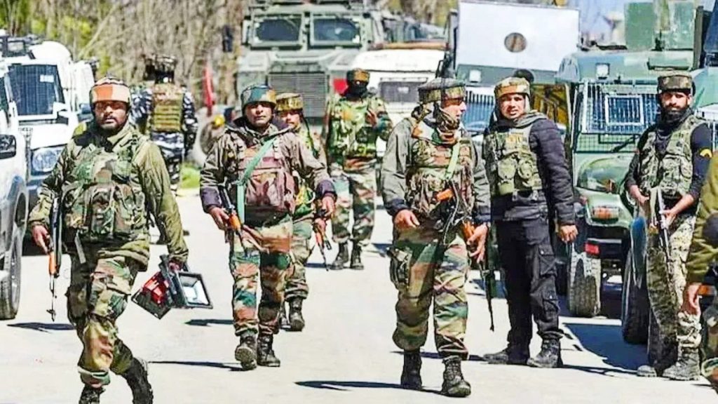 Now the campaign against terrorists in Kashmir