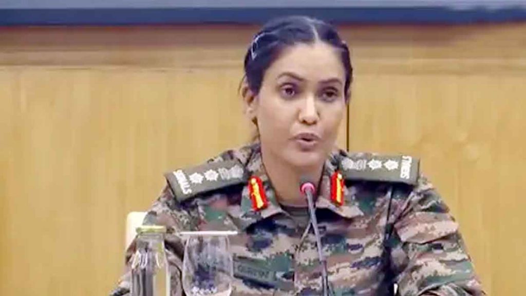 Indian Army exposed the false claims of Pakistan by showing photos in the press conference…