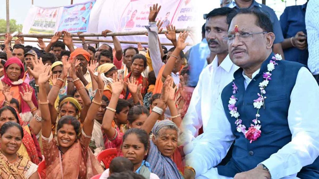 Sushasan Tihaar is moving ahead with the resolve to find solutions, Chief Minister himself is doing field visits