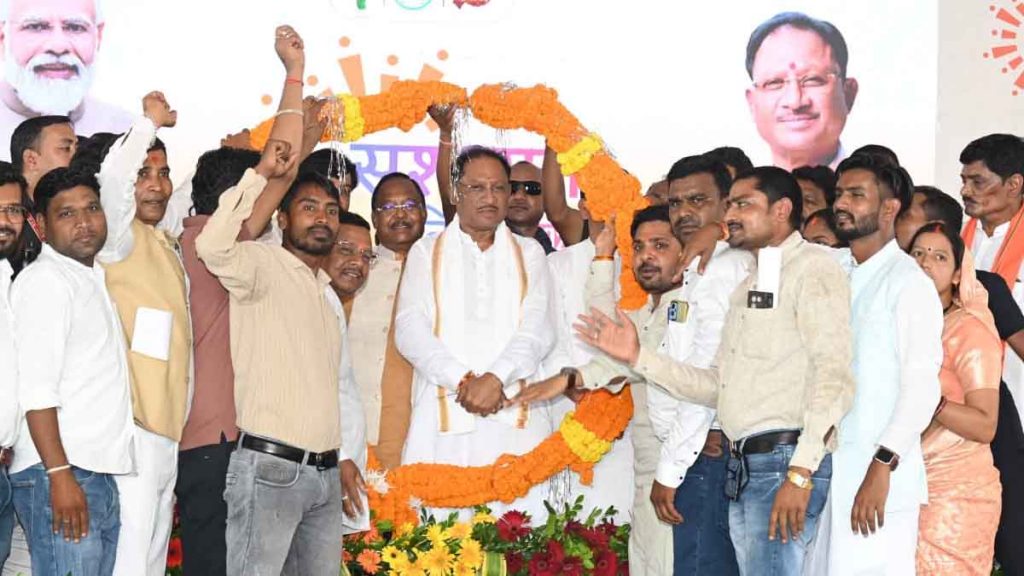 Sushasan Tihar 2025: Chief Minister Vishnudev Sai made many important announcements for Arang region…