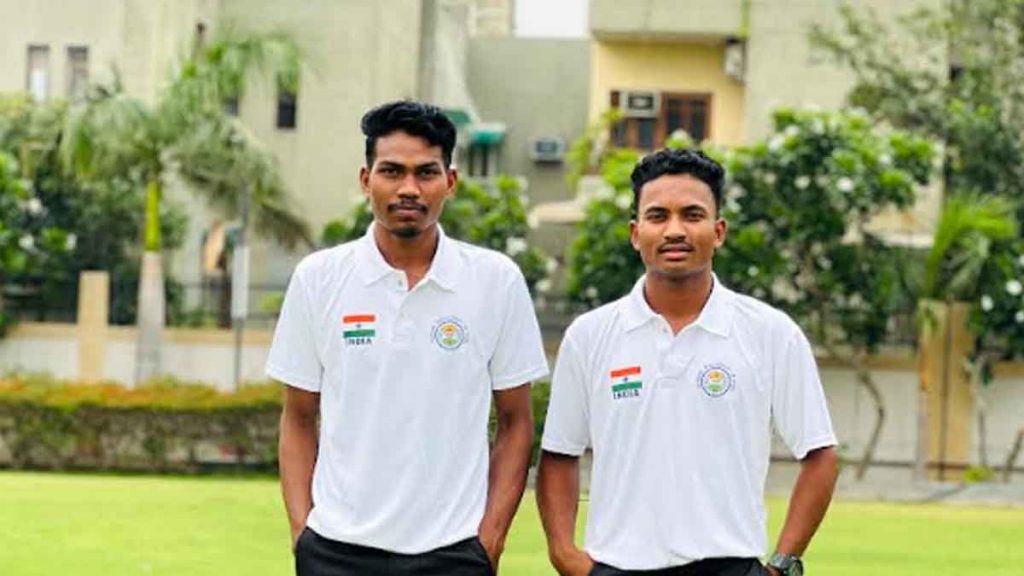 Two young players from Bijapur included in Indian Under-23 softball team, left for Bangkok