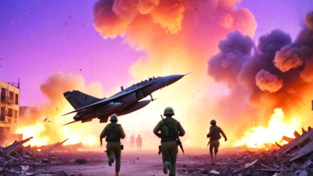 The threat of world war is looming over the world