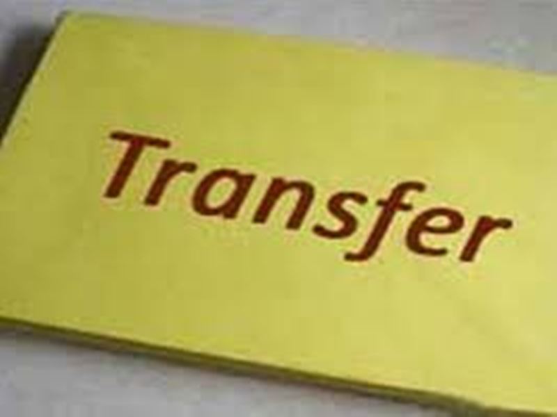 Patwari Transfer Order