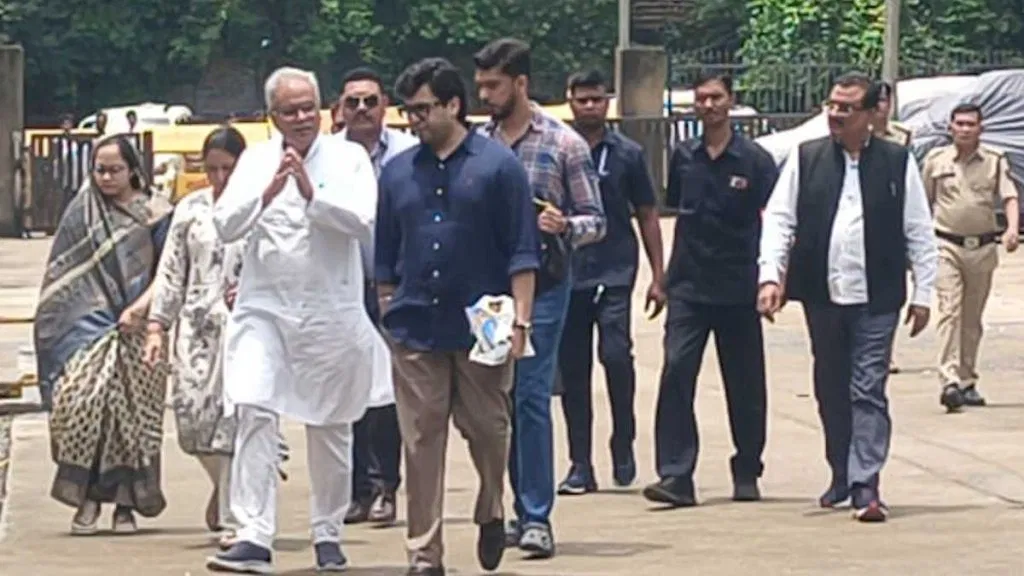 No arrest of son… a conspiracy attack by the government… Bhupesh Baghel met Chaitanya… said – this fight is now even more personal