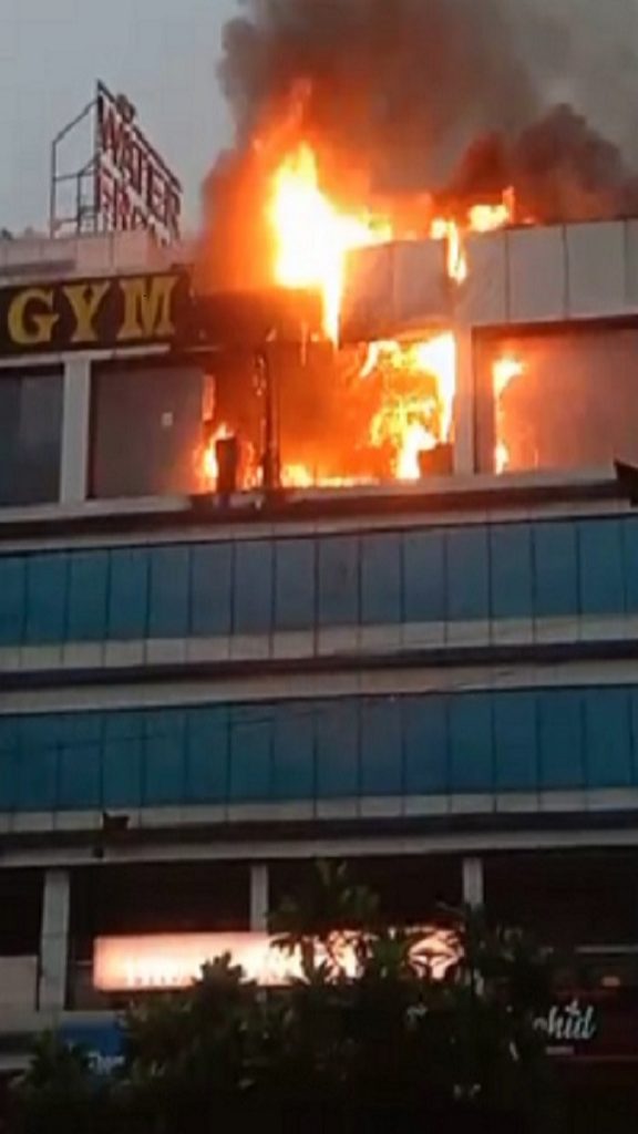 Raipur Gym Fire